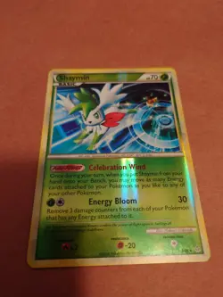 Pokemon TCG Shaymin 8/95 Unleashed Holo Rare - Excellent - Image 1
