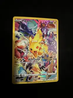 Pokemon Pikachu 160/159 Crown Zenith Secret Rare Full Art Holo 70 HP 2023 - Image 1