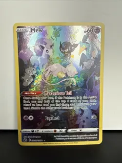 Pokemon TCG Galarian Gallery Crown Zenith Mew GG10/GG70 NM Condition - Image 1