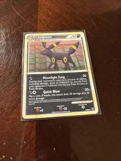 Pokemon TCG Umbreon 2010 10/90 Undaunted Near Mint - Image 3