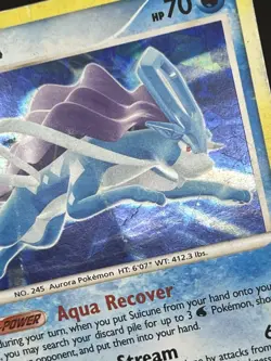TCG POKEMON SUICUNE LV. 44 HOLO 19/132 SECRET WONDERS - Image 3