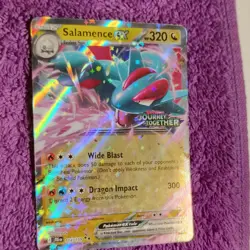 Pokemon Salamence EX 114/159 Journey Together Rare Holo Foil 320 HP Dragon - Image 2
