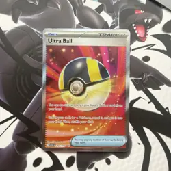 Pokemon Ultra Ball Trainer-Item ASC Full Art Ultra Rare Foil 264/217 English - Image 1