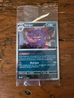 Pokemon EB Games Stamped Exclusive Gengar Promo Sealed 050/088 - Image 1