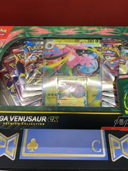 Pokemon Mega Venusaur EX Premium Collection Box NEW SEALED PACK MEGA EVOLUTION - Image 2