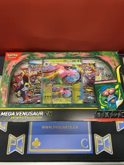Pokemon Mega Venusaur EX Premium Collection Box NEW SEALED PACK MEGA EVOLUTION - Image 3
