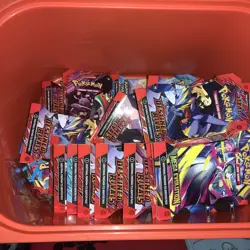 Pokemon Sleeve Blister Pack Artwork Empty Pack Lot 93 Various Sets - Image 1