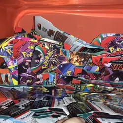 Pokemon Sleeve Blister Pack Artwork Empty Pack Lot 93 Various Sets - Image 3
