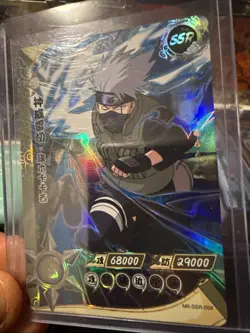 Naruto Kayou Doujin Super Star Rare Kakashi Foil Trading Card - Image 1