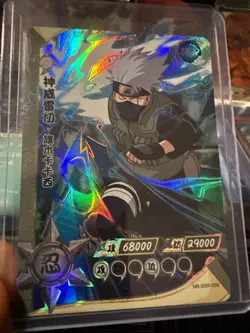 Naruto Kayou Doujin Super Star Rare Kakashi Foil Trading Card - Image 2