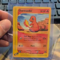 Pokemon TCG Charmander Expedition 097/165 Common Regular 50HP English Basic - Image 1