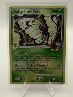 Butterfree FB 17/147 Rare Reverse Holo League Promo Supreme Victors Pokemon - Image 1