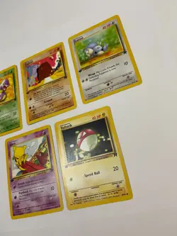 First Edition Pokemon Team Rocket Lot Ekans Diglett Abra Voltorb Dratini - Image 2