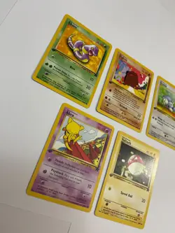 First Edition Pokemon Team Rocket Lot Ekans Diglett Abra Voltorb Dratini - Image 4