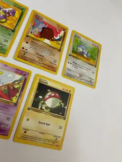 First Edition Pokemon Team Rocket Lot Ekans Diglett Abra Voltorb Dratini - Image 5