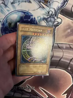 Dark Magician SDY-006 1st Ed Yu-Gi-Oh Starter Deck Yugi MP/HP (WNU) - Image 3