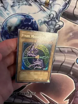 Dark Magician SDY-006 1st Ed Yu-Gi-Oh Starter Deck Yugi MP/HP (WNU) - Image 4