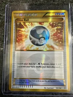 XY Primal Clash #161/160 Dive Ball Trainer Pokemon Card TCG NearMint - Image 1