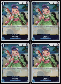 Otama OP13-043 X4 Play Set Carrying On His Will Foil One Piece TCG - Image 1