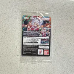 Bandai Namco One Piece CCG Monkey.D.Luffy US Voyage Promo Full Art Holo P-1000 - Image 2