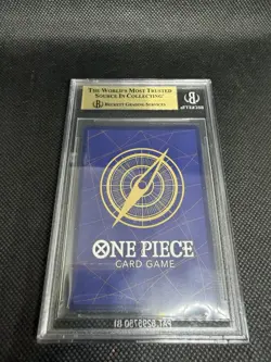 2025 One Piece Carrying On His Will OP13042 Edward Newgate Art SR BGS 10PRISTINE - Image 2