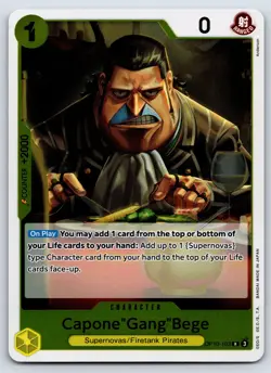 One Piece - OP10-103 - Capone"Gang"Bege - R - US Seller - Image 1