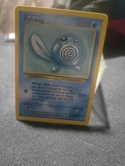 1995, 96, 98 Pokemon Card **Poliwag** - Base Set No. 59/102 - Common - Image 1