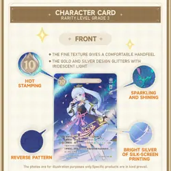 Shiningsoul Genshin Impact Anime Trading Card Game Premium Booster Gift 18Packs - Image 4