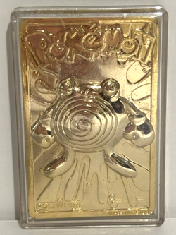 Pokemon Poliwhirl Limited Edition 23k Gold-Plated Trading Card - Image 2