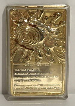 Pokemon Poliwhirl Limited Edition 23k Gold-Plated Trading Card - Image 4