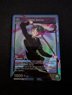 Union Arena Jujutsu Kaisen - Maki Zen'in UE03BT/JJK-1-050 SR ENGLISH - Image 1