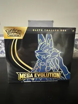 Pokemon Mega Evolution Elite Trainer Box Lucario ETB - New/Factory Sealed - Image 1