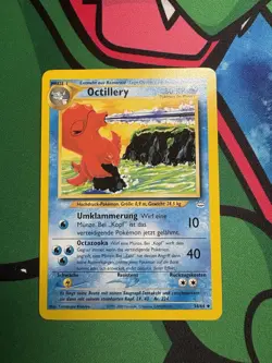 Octillery Neo Revelation 34/64 Uncommon Regular Unlimited Pokemon Card - Image 1
