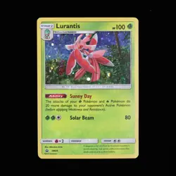 Pokemon TCG Lurantis Sun & Moon Black Star Promo SM25 Promo Holo Card 20107 LP+ - Image 1