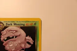 1st Edition Dark Weezing 14/82 Team Rocket Pokemon Card LP WOTC - Image 5