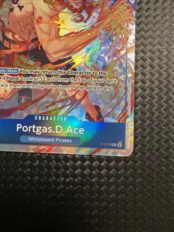 Portgas D Ace P-074 One Piece Premium Card Collection Best Selection Vol. 3 - Image 5
