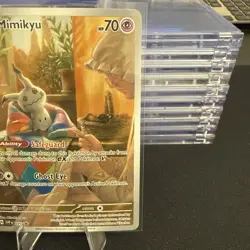 Mimikyu SVP 075 Black Star Promo Holo Paldean Fates Pokemon TCG Card 2024 - Image 3
