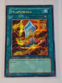 1996 Konami Yu-Gi-Oh Trading Card Salamandra Magic Near Mint YC1 - Image 1