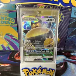 Pokemon Snorlax GX SM05 Promo Holo 190 HP Card – Basic Pokemon TCG English 6+ - Image 1