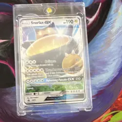 Pokemon Snorlax GX SM05 Promo Holo 190 HP Card – Basic Pokemon TCG English 6+ - Image 3