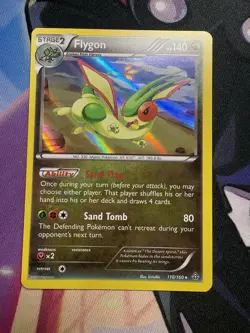 Pokemon TCG Flygon Holo Rare Card 110/160 Primal Clash - Image 1