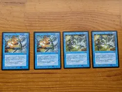 MTG Alliances Arcane Denial Lot of 4 NM cards - Image 1