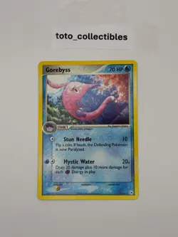 Gorebyss 18/101 Rare EX Hidden Legends Pokemon Card LP/NM - Image 1