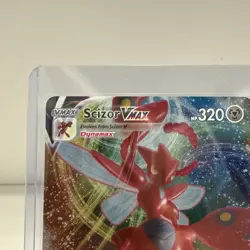Scizor Vmax 119/189 Darkness Ablaze NM Full Art Ultra Rare Pokemon Card - Image 2