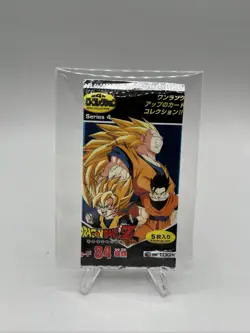 2002 Dragon Ball Z CCG Series 4 One 5 Card Booster Pack Japanese Sealed - Image 1