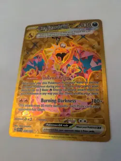 Pokemon TCG Charizard EX Holo Card Sv03: Obsidian Flames 228/197 Mint - Image 1