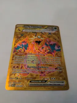 Pokemon TCG Charizard EX Holo Card Sv03: Obsidian Flames 228/197 Mint - Image 2