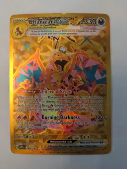 Pokemon TCG Charizard EX Holo Card Sv03: Obsidian Flames 228/197 Mint - Image 4