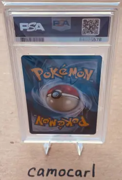 Pokemon Card Game Base Set Unlimited Poliwhirl 38/102 PSA 9 MINT 1999 Vintage - Image 4