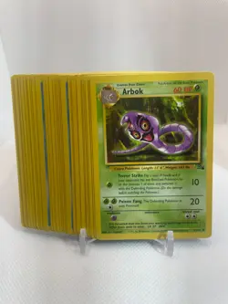 1999 Pokemon Fossil Cards #31-62 All Common/ Uncommon & Trainers 32 Card Set - Image 1